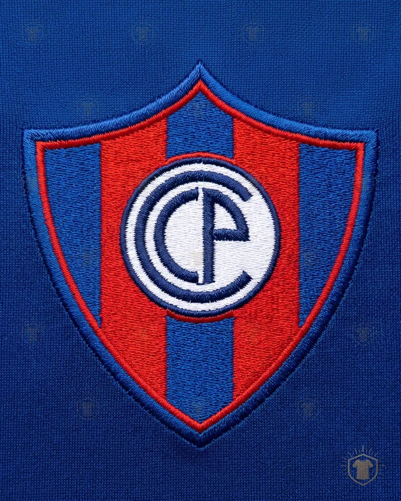 Club Cerro Porteño crest, 2022–2025