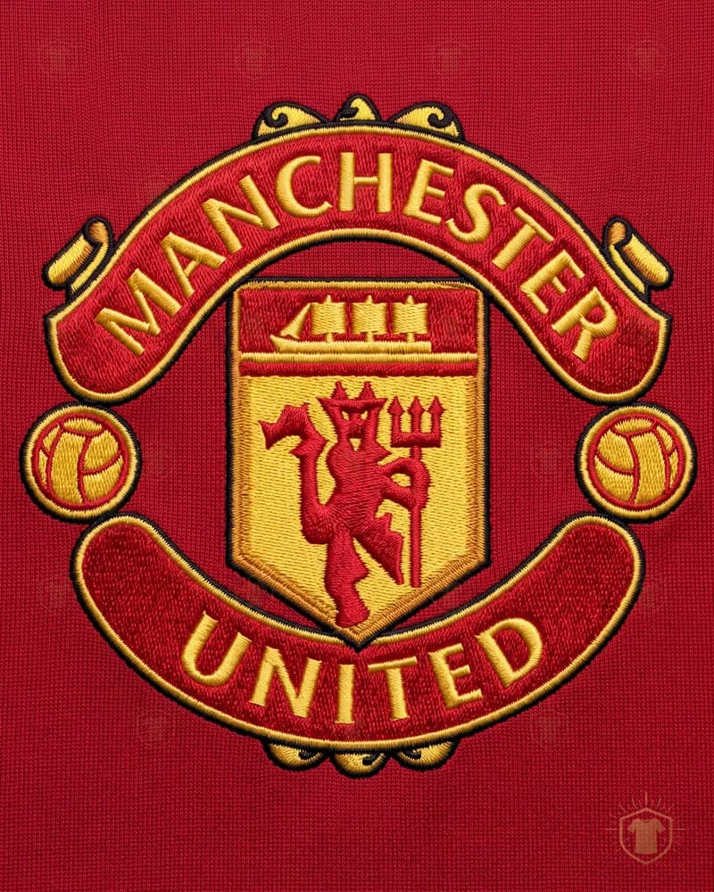 Escudo de Manchester United, desde 2026