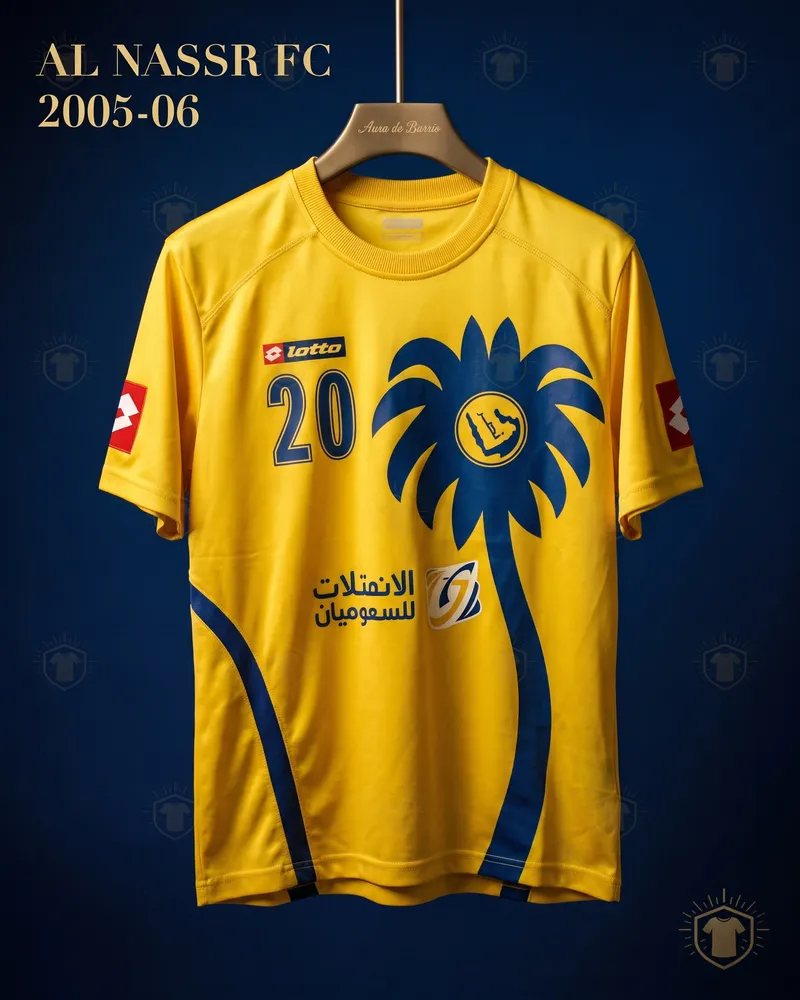 Camiseta local 2005–06 de Al Nassr (recreación)