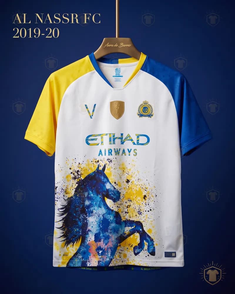 Camiseta tercera 2019–20 de Al Nassr (recreación)