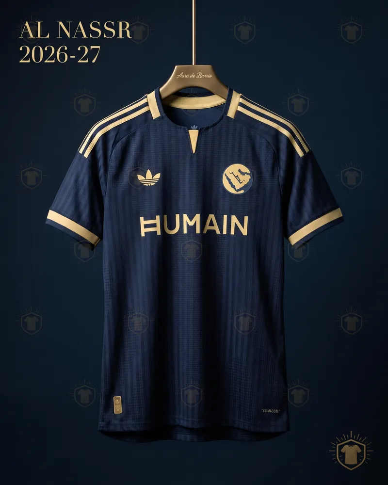 Camiseta visitante 2026–27 de Al Nassr (recreación)