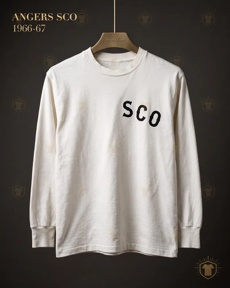 Camiseta local 1966–67 de Angers SCO (recreación)