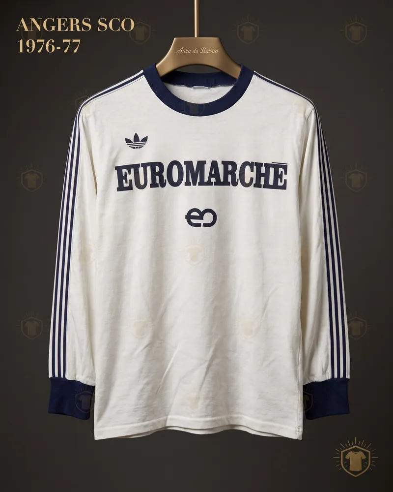 Camiseta local 1976–77 de Angers SCO (recreación)
