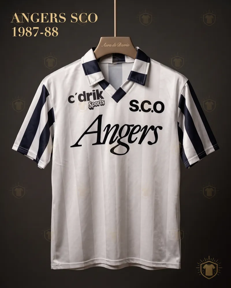 Camiseta local 1987–88 de Angers SCO (recreación)