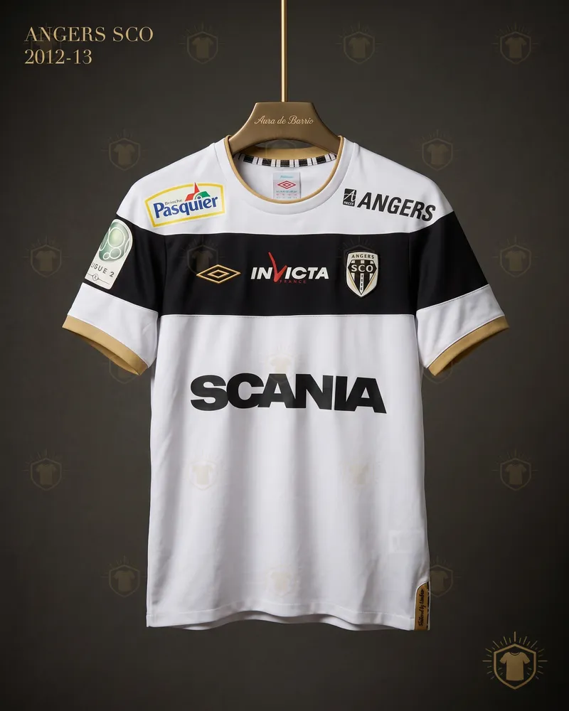 Camiseta local 2012–13 de Angers SCO (recreación)