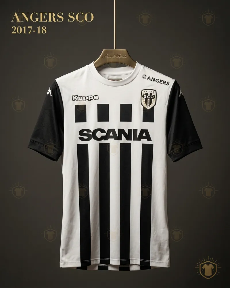Camiseta local 2017–18 de Angers SCO (recreación)
