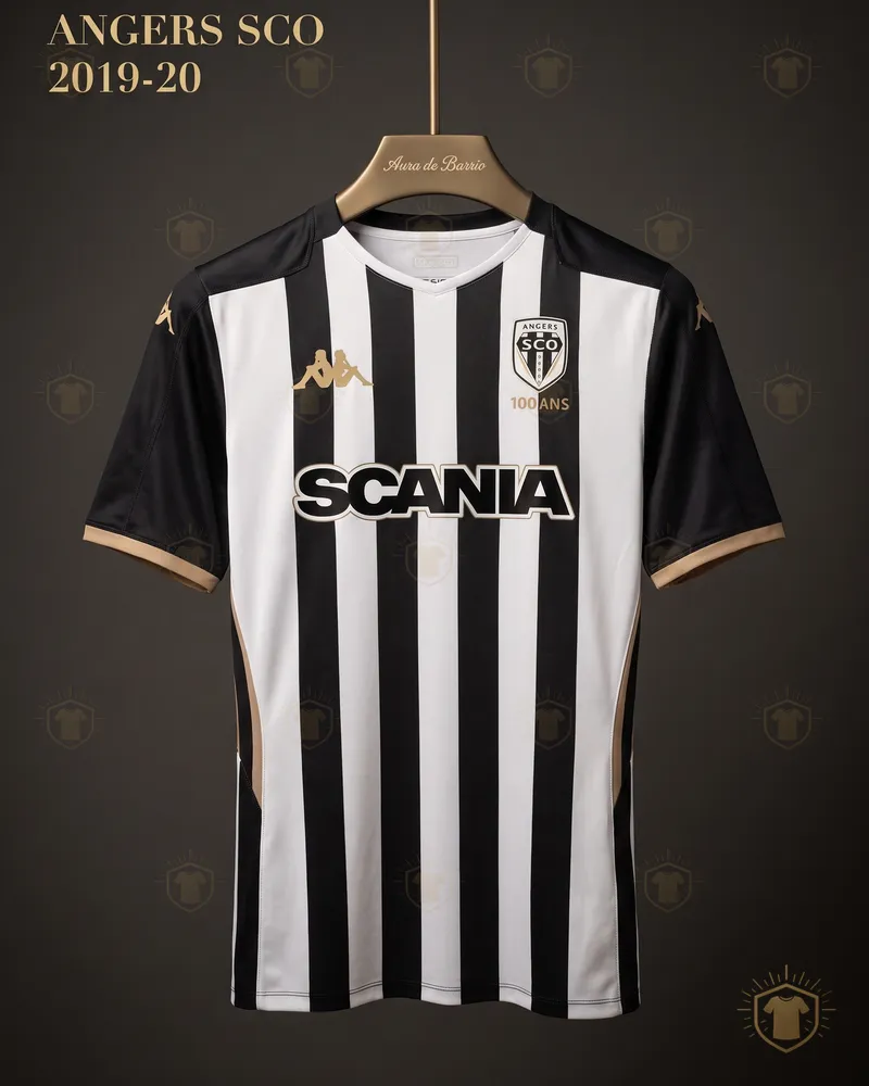 Camiseta local 2019–20 de Angers SCO (recreación)
