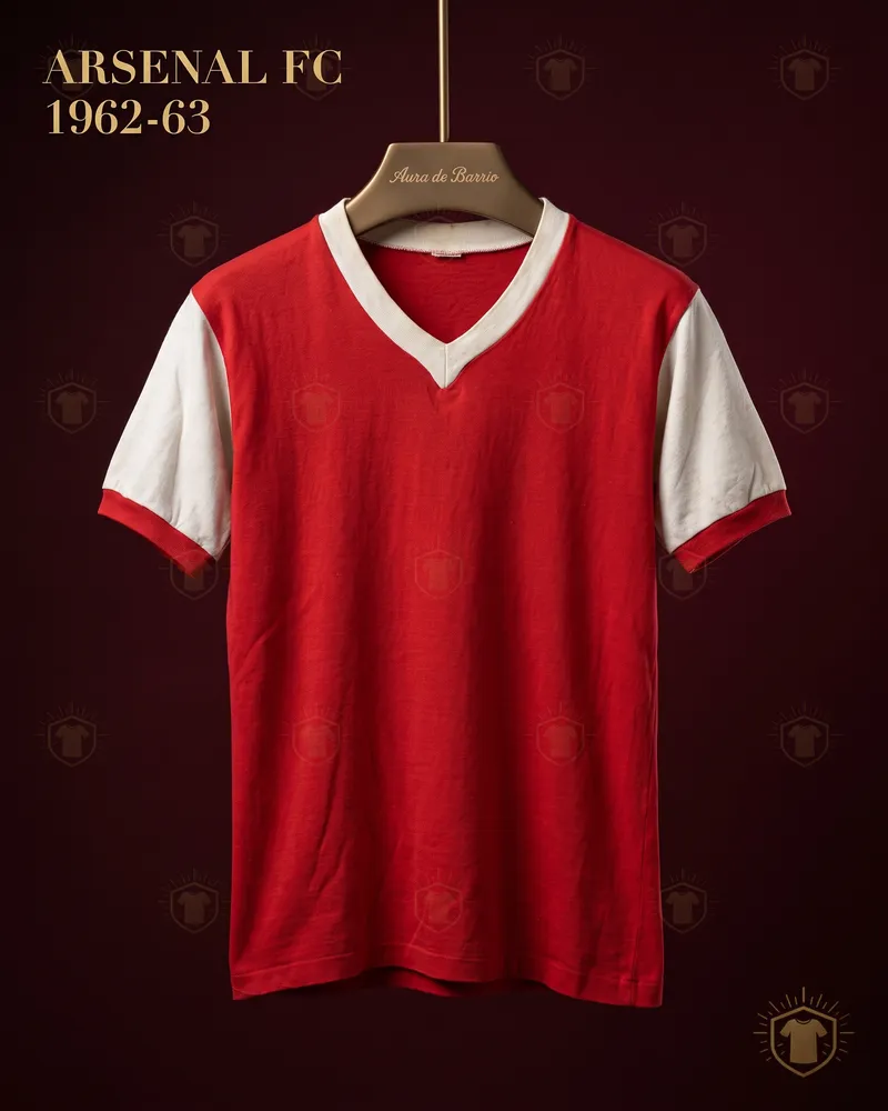 Camiseta local 1962–63 de Arsenal (recreación)