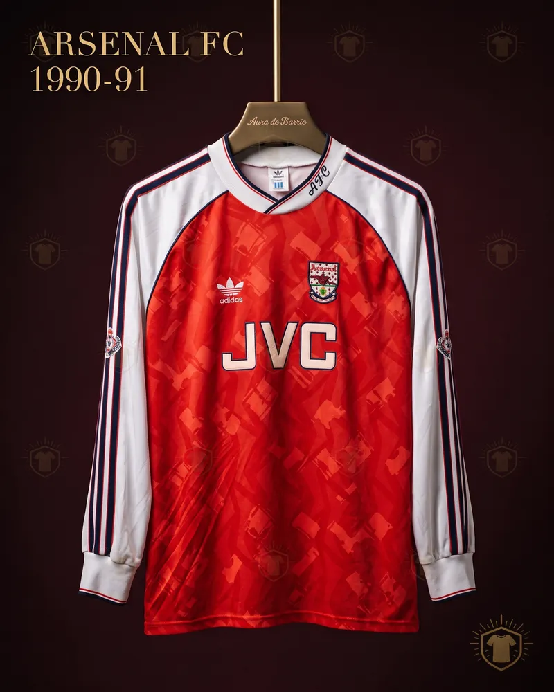 Camiseta local 1990–91 de Arsenal (recreación)