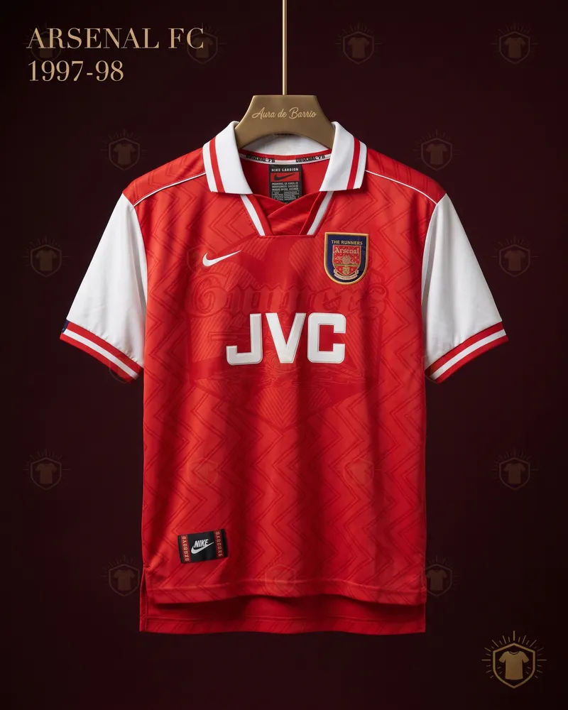 Camiseta local 1997–98 de Arsenal (recreación)
