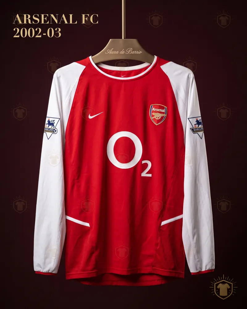 Camiseta local 2002–03 de Arsenal (recreación)