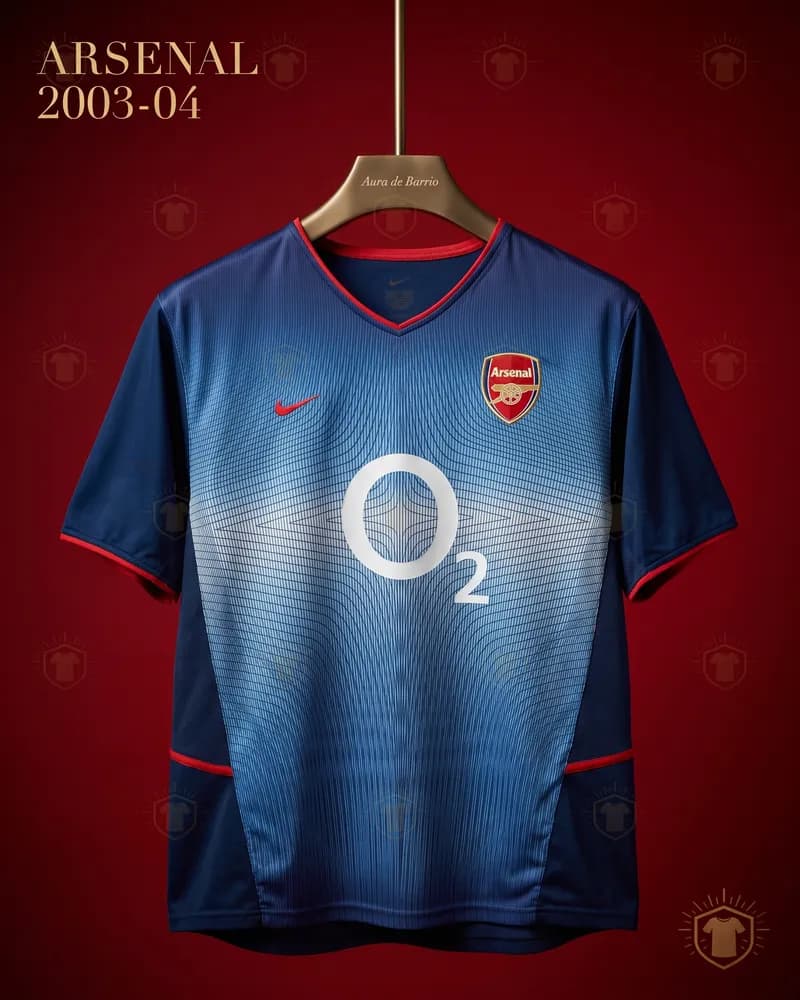 Camiseta tercera 2003–04 de Arsenal (recreación)