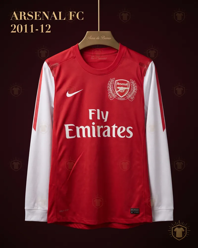 Camiseta local 2011–12 de Arsenal (recreación)