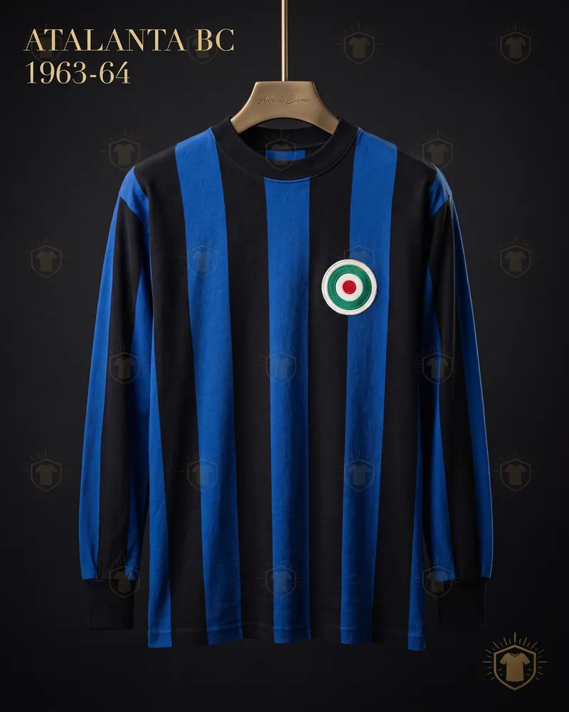 Camiseta local 1963–64 de Atalanta BC (recreación)