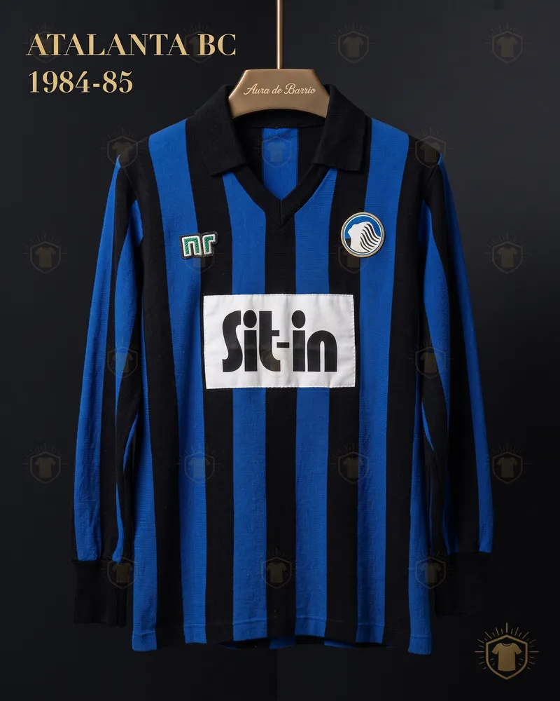 Camiseta local 1984–85 de Atalanta BC (recreación)