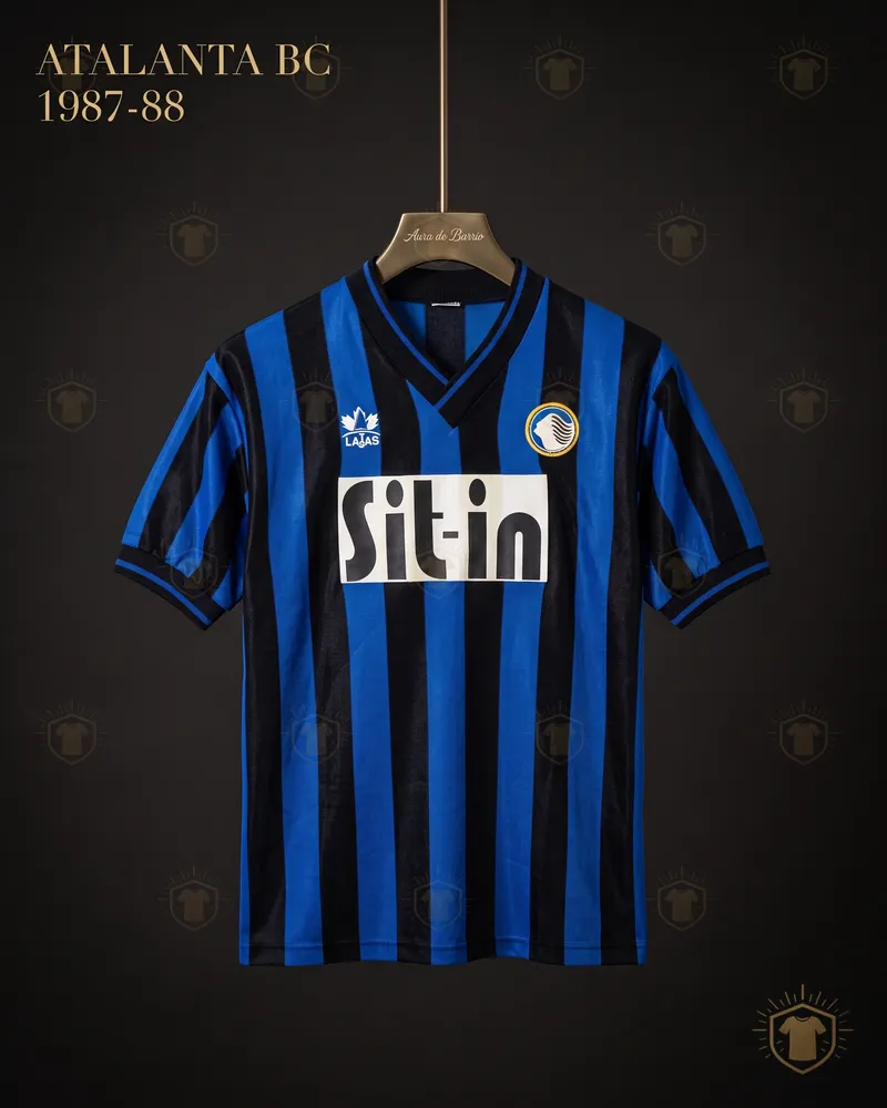 Camiseta local 1987–88 de Atalanta BC (recreación)