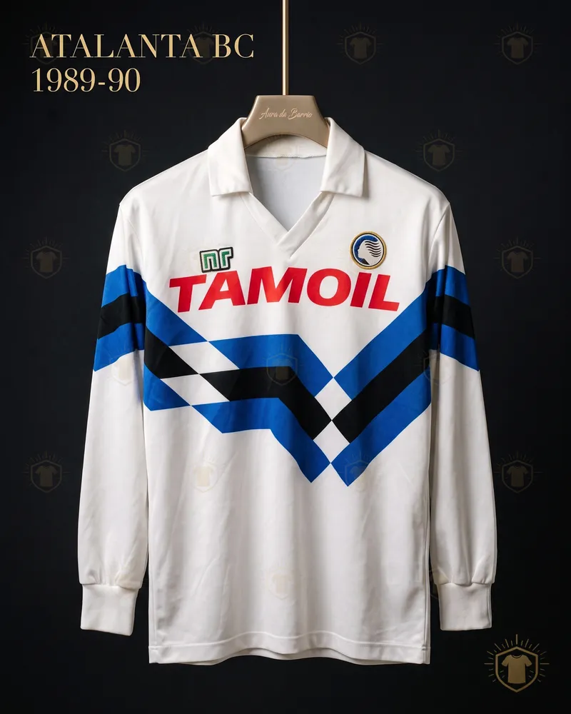 Camiseta visitante 1989–90 de Atalanta BC (recreación)