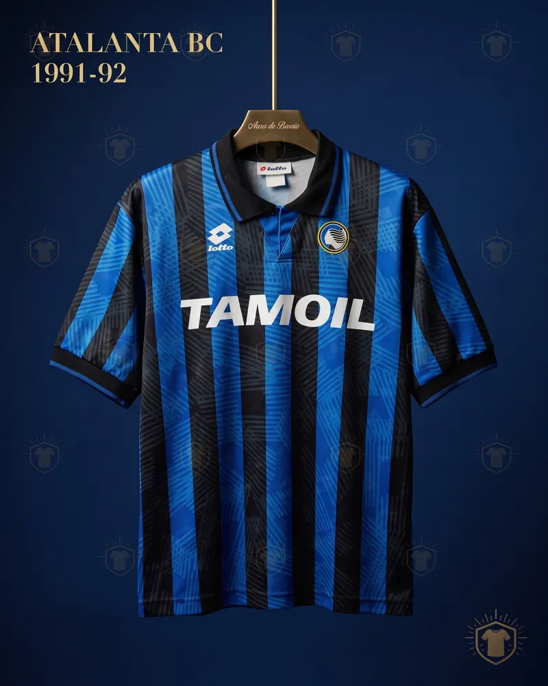 Camiseta local 1991–92 de Atalanta BC (recreación)