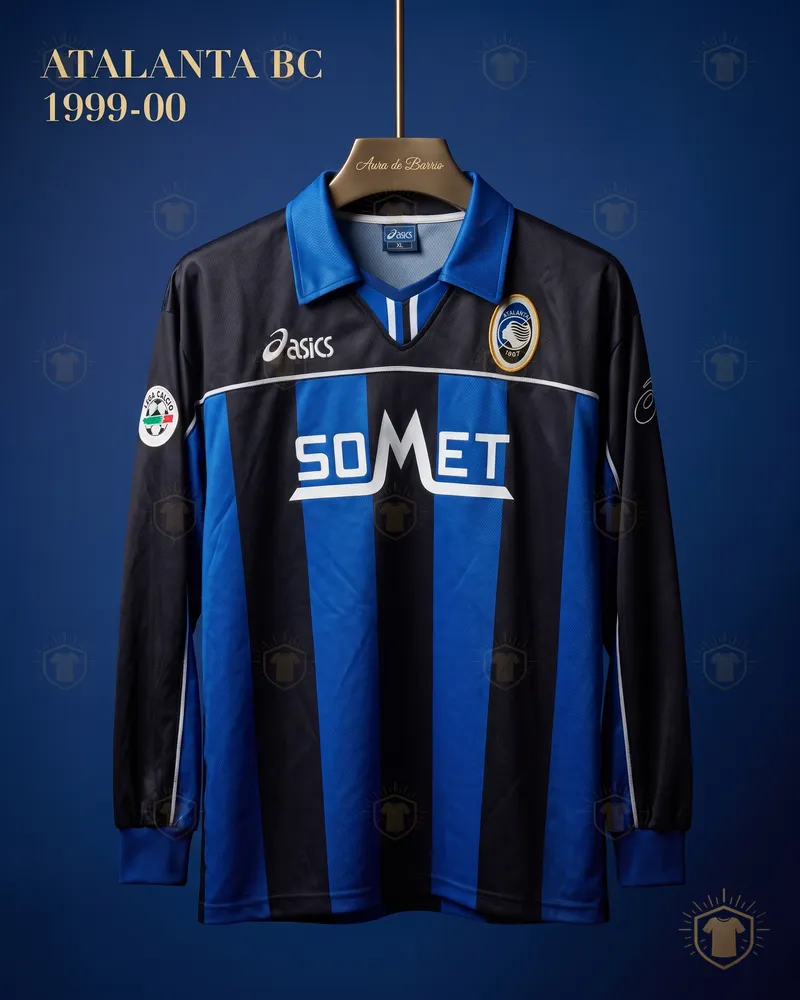 Camiseta local 1999–00 de Atalanta BC (recreación)