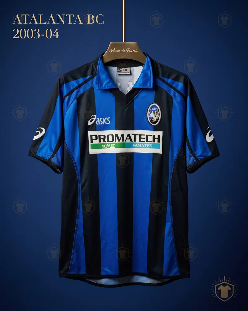 Camiseta local 2003–04 de Atalanta BC (recreación)