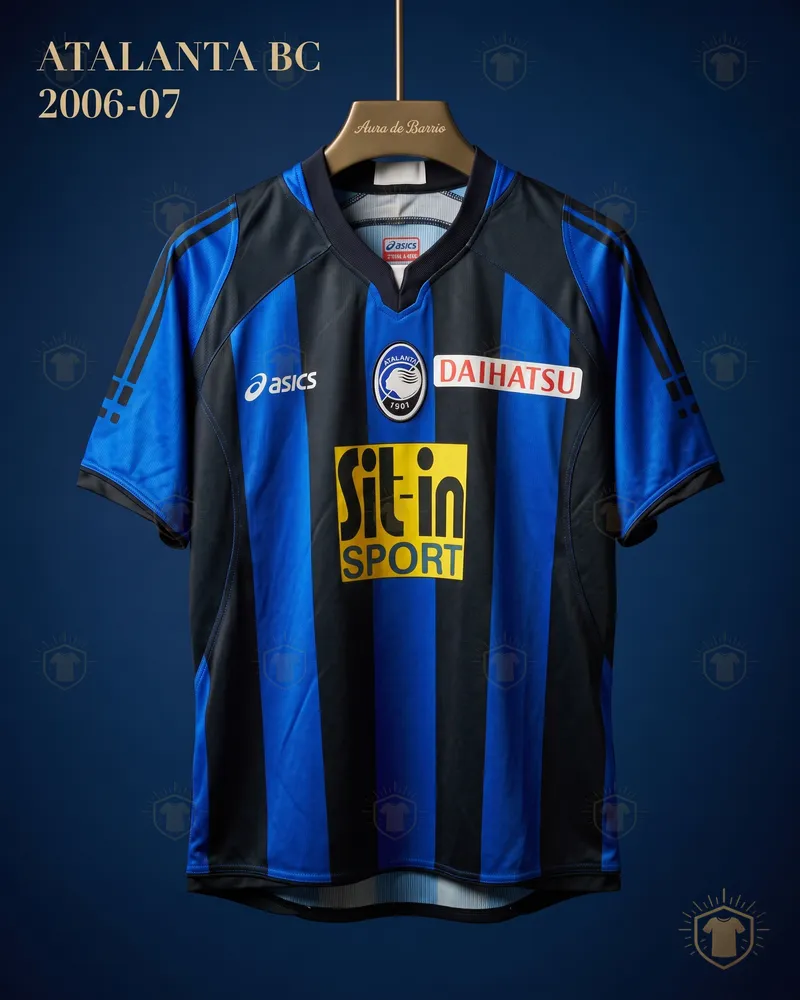Camiseta local 2006–07 de Atalanta BC (recreación)