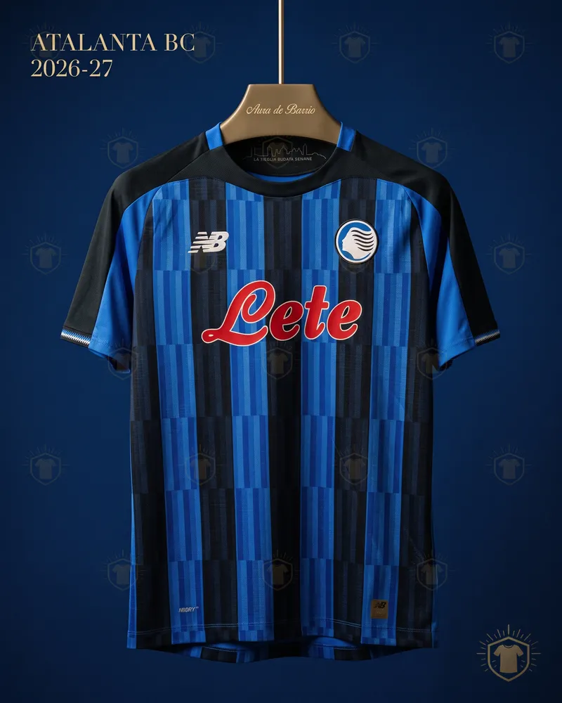 Camiseta local 2026–27 de Atalanta BC (recreación)