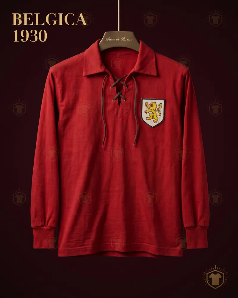 Camiseta local 1930 de Bélgica (recreación)