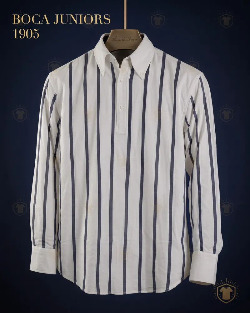 Camiseta local 1905 de Boca Juniors (recreación)