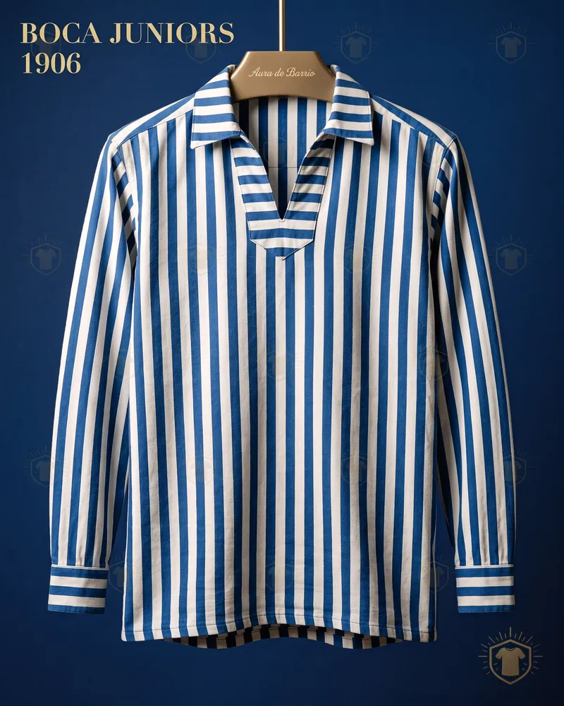 Camiseta local 1906 de Boca Juniors (recreación)