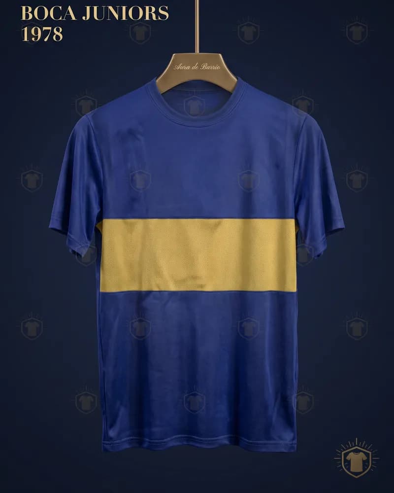 Camiseta local 1978 de Boca Juniors (recreación)