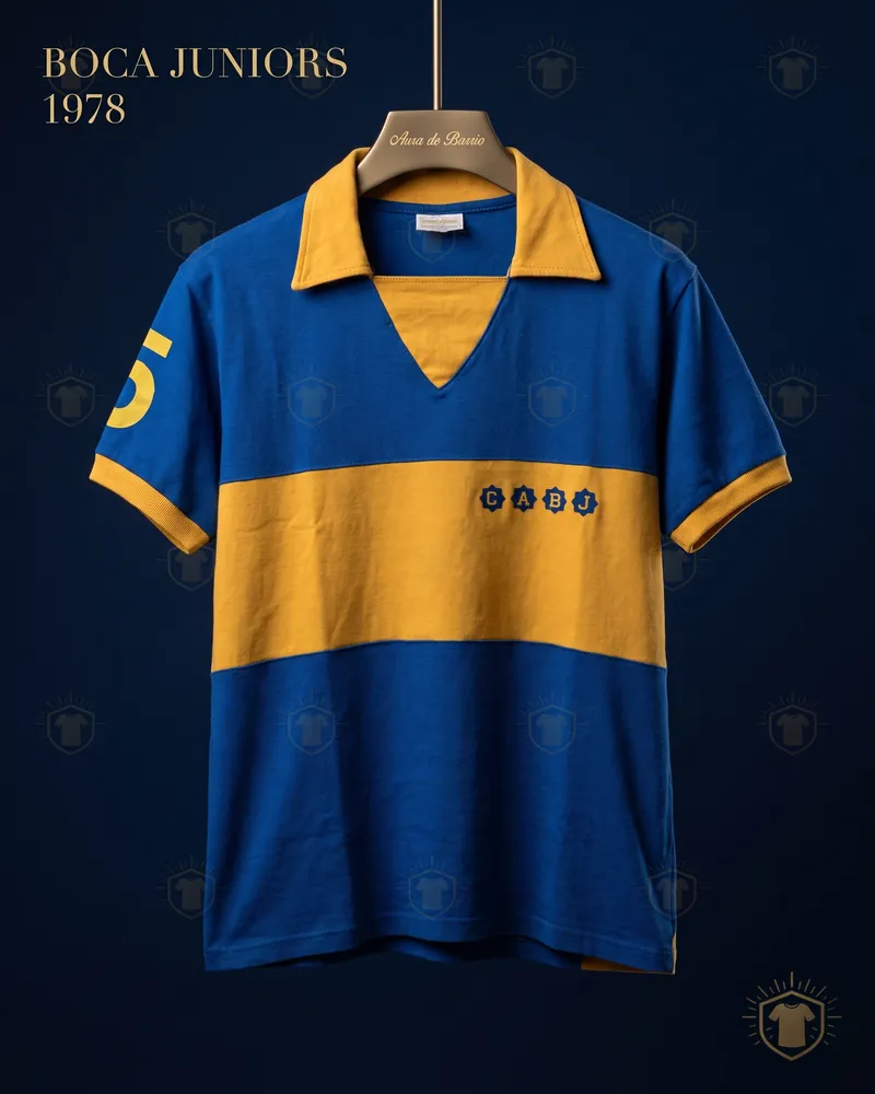 Camiseta local 1978 de Boca Juniors (recreación)