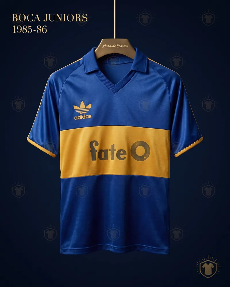 Camiseta local 1985–86 de Boca Juniors (recreación)
