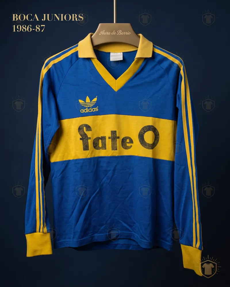 Camiseta local 1986–87 de Boca Juniors (recreación)