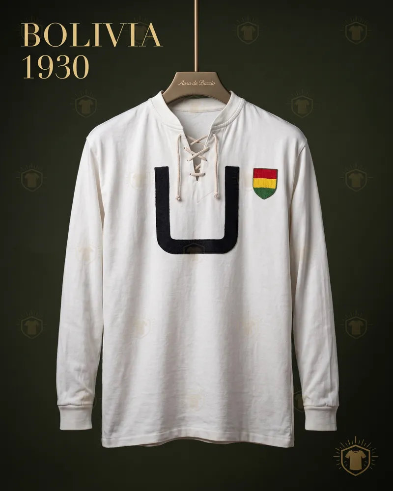 Camiseta local 1930 de Bolivia (recreación)