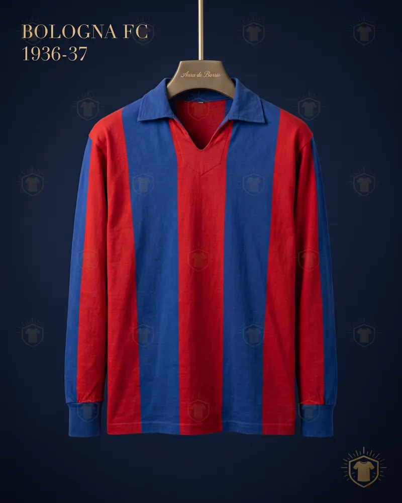Camiseta local 1936–37 de Bologna (recreación)