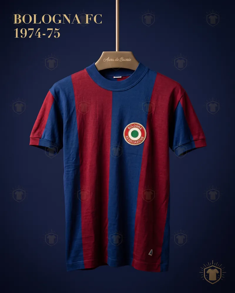 Camiseta local 1974–75 de Bologna (recreación)