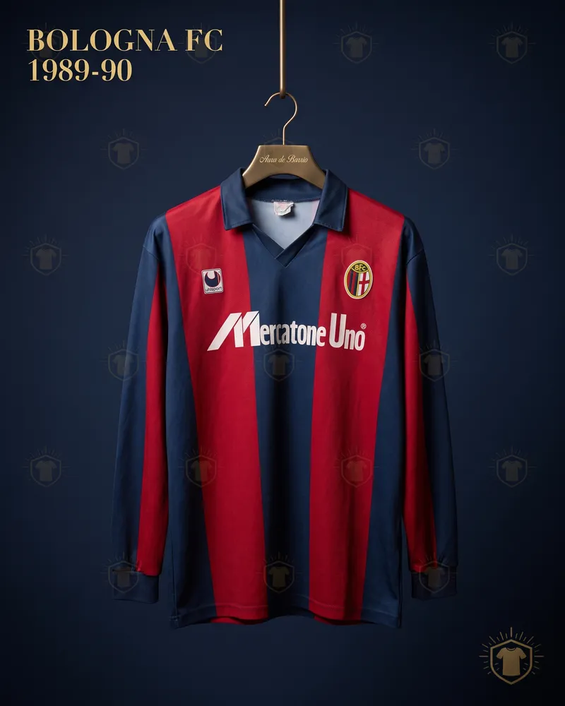 Camiseta local 1989–90 de Bologna (recreación)