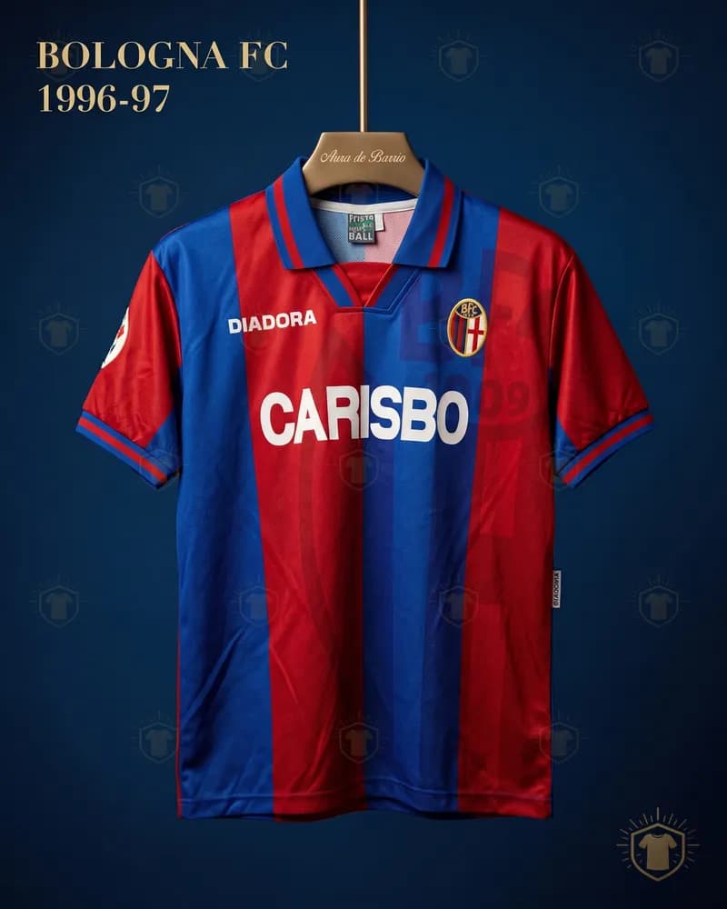 Camiseta local 1996–97 de Bologna (recreación)