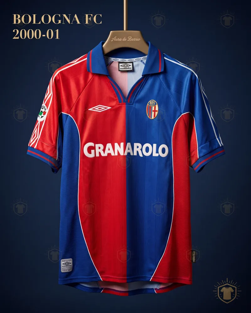 Camiseta local 2000–01 de Bologna (recreación)