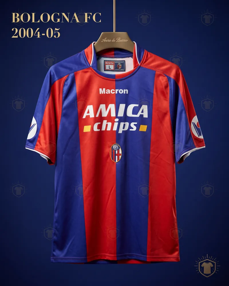 Camiseta local 2004–05 de Bologna (recreación)