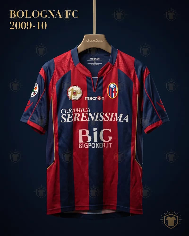 Camiseta local 2009–10 de Bologna (recreación)