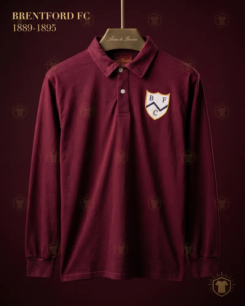 Camiseta local 1889 de Brentford FC (recreación)