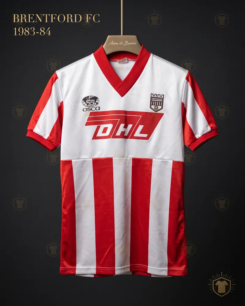 Camiseta local 1983–84 de Brentford FC (recreación)