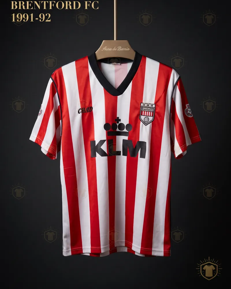 Camiseta local 1991–92 de Brentford FC (recreación)