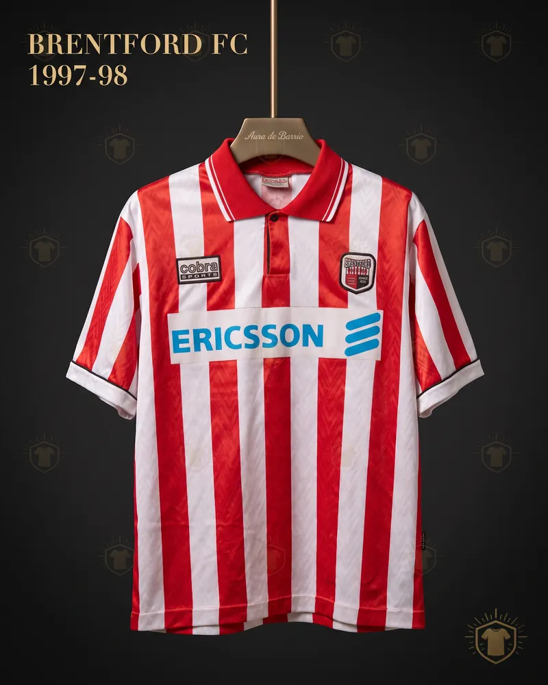 Camiseta local 1997–98 de Brentford FC (recreación)