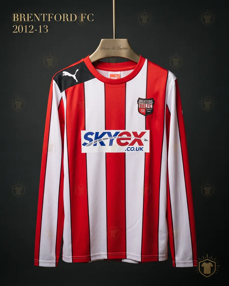 Camiseta local 2012–13 de Brentford FC (recreación)