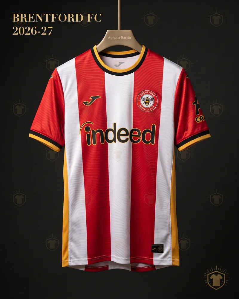 Camiseta local 2026–27 de Brentford FC (recreación)