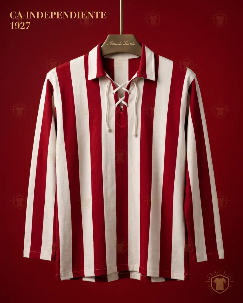 Camiseta local 1927 de CA Independiente (recreación)