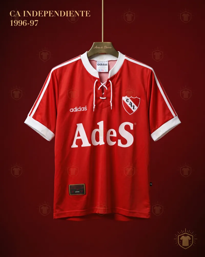 Camiseta local 1996–97 de CA Independiente (recreación)