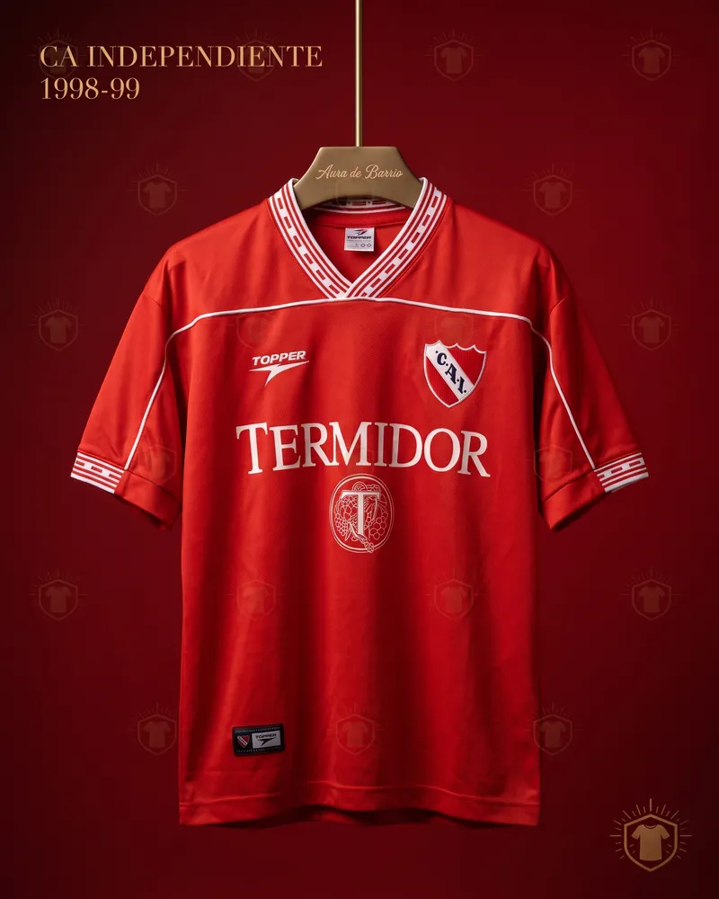 Camiseta local 1998–99 de CA Independiente (recreación)